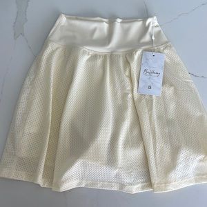 Ivory Buff Bunny Skort